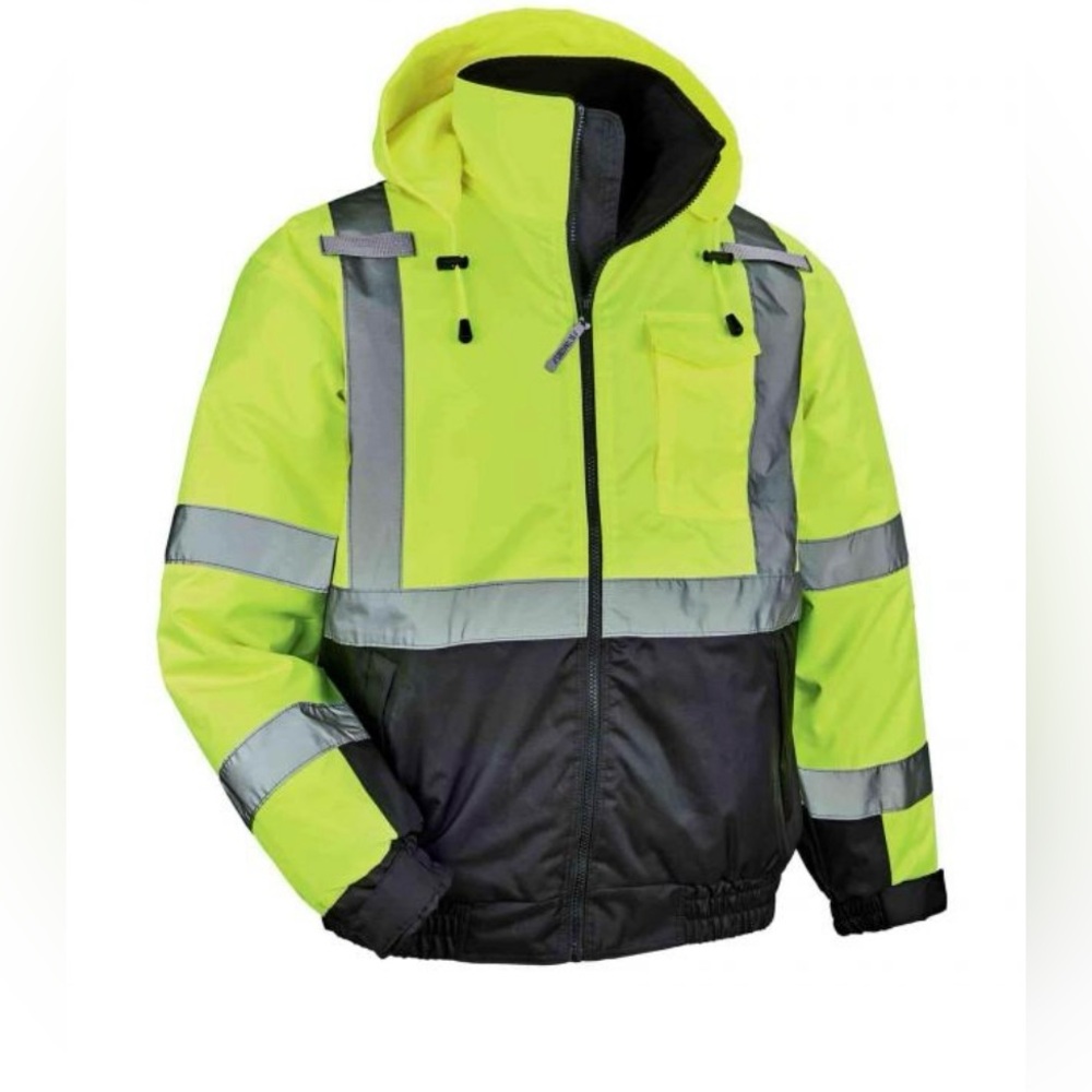 NIB ergodyne quilted bomber work coat